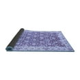 thumbnail image 2 of Ahgly Company Indoor Square Oriental Blue Modern Area Rugs, 4' Square, 2 of 4