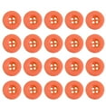 thumbnail image 1 of 100Pcs Resin Buttons Candy Color 4 Holes Children Handmade Decoration for DIY Sewing Craft, 1 of 7