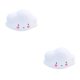 thumbnail image 2 of Ounissouiy Cute Clouds Stars Moon Appease Glow Night Light Luz de alimentación Bebé Juguete para dormir Niños Regalos de Navidad para Año Nuevo nube blanca 2piezas Ounissouiy CBP095244, 2 of 6