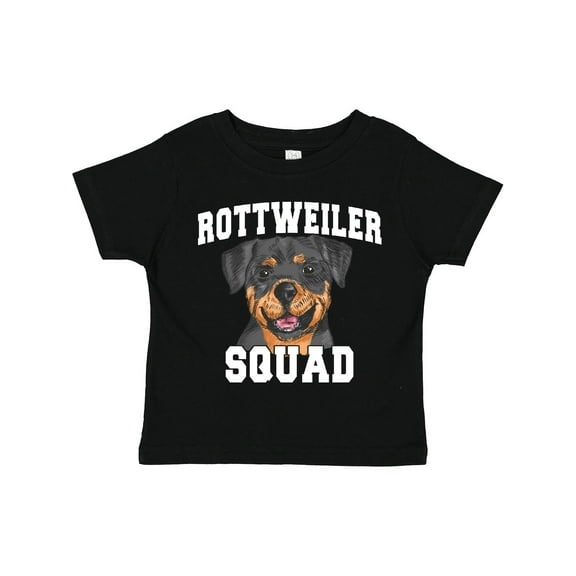 Inktastic Dog Rottweiler Squad Boys or Girls Toddler T-Shirt