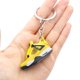 thumbnail image 4 of LLavero de zapatilla de deporte pequeña en 3D, accesorio divertido de simulación de calzado de baloncesto, ideal para regalo de cumpleaños de niños, 4 of 5