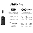 thumbnail image 3 of Adaptador inalámbrico Twelve South AirFly Pro para AirPods negro, 3 of 7