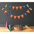 thumbnail image 2 of Inkdotpot Birthday Party DecorationsHappy Birthday Party GarlandBaby Boy DinausourPennant Banner Flag, 2 of 7
