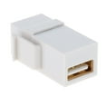 thumbnail image 4 of 10 Piezas Adaptador USB Hembra a Hembra Perfke Inserción de Montaje en Panel Frontal, 4 of 6