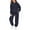 Navy, variant on Mercatoo Girls Fleece Sweatsuit Set Hoodi1s Long Sleeve Kids Winter 2 Piece Outfit Boys Workout Prepp1 Tracksui1 Fall Outfits