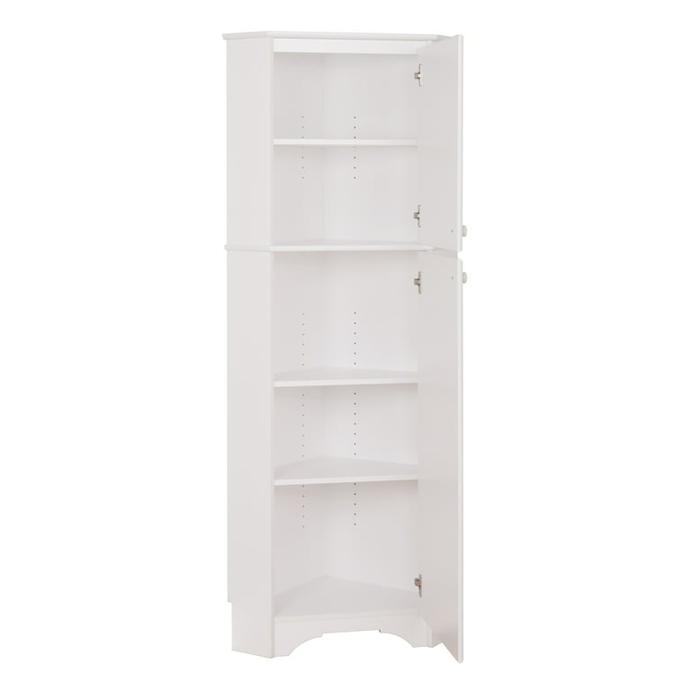 Prepac elite tall corner storage cabinet deals