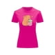 thumbnail image 2 of Playera Blusa De Capybara Tomando Refresco Ropa Divertida Para Mujer Capibara Color Fucsia Talla Chica Marca Emil SaEs, 2 of 4