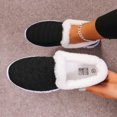 thumbnail image 4 of Flats Shoes Women Flying Mesh Wool Round Toe Closed Toe Shallow Mouth Solid, 4 of 8