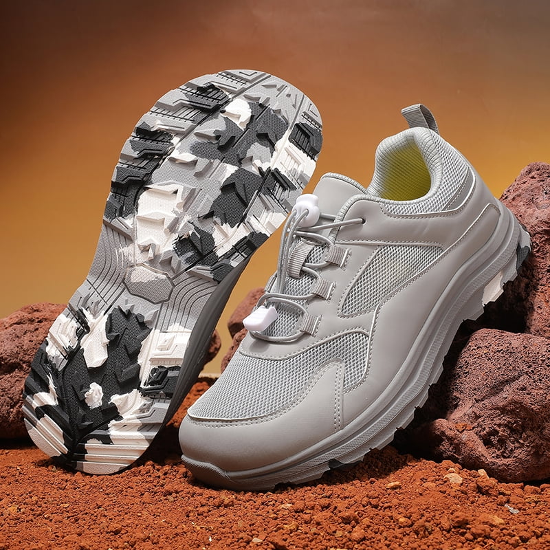 Men's Outdoor Wide-Toe Shoes, Lightweight Wide-Soled Hiking Shoes, Large-Size Wide-Fit Mountaineering Shoes