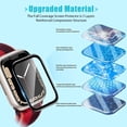thumbnail image 3 of Cristal templado 3D para Apple Watch, correa de 41mm, 45mm, 42/38mm, película protectora de pantalla, accesorios para iwatch Series 7, 6, 5, 4, 3, Se, 40mm, 44mm, 3 of 3