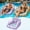 1PC*Purple, variant on U-Shaped Water Inflatable Pool Float, Adult Lounge Chair Raft With Open Seat Design, Floating Relaxer For Lake, River, Beach, Patio Party, Summer Swimming Toys, Backyard Vacation