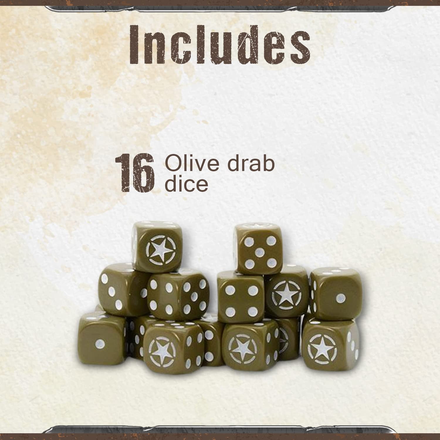 Wargames Delivered – Bolt Action Allied Star D6 Pack