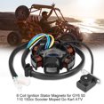 thumbnail image 3 of 6 Coil Magneto Ignition Stator for GY6 50 110 150cc Scooter Moped Go Kart ATV, 3 of 4