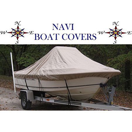 NAVI TAN CENTER CONSOLE BOAT COVER FOR 14.5' - 15.5' BOAT (SHIPS SAME OR NEXT BUSINESS