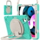 thumbnail image 5 of Funda a juego para iPad Air4 de 10,9 pulgadas con correa para el hombro, soporte de anilla ajustable grande, portalápices y protección contra golpes., 5 of 5
