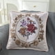 thumbnail image 1 of 17.7 Inches 45cm Wide Wide Pack Of European Emboss Flower Pillows Sofa Waist Cushions Car Bedrooms Home Backrests Pillowcases, 1 of 6