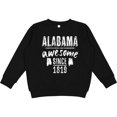 thumbnail image 2 of Inktastic Alabama Awesome Since 1819 Youth Sweatshirt, 2 of 4