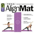 thumbnail image 5 of GoFit Printed Yoga Mat (Purple), GF-PYM-PPL, 5 of 7