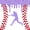 Purple, variant on Homewish Light Blue Dripping Baseball Stitch Batter Silhouette Graphic Zipper Twin Comforter Sets with Fitted Sheet and 2 Pillowcases,Ball Gamer Zipper Bedding Set,4-Piece