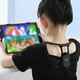 thumbnail image 2 of Soidarity Corrector de postura para niños adultos, fácil de usar y ajustable, reduce el dolor de espalda, duradero y cómodo Suministros de ortodoncia negro, 2 of 6
