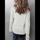 thumbnail image 4 of Camisetas Henley de Larga con Cuello en V para Mujer, Túnicas de Punto Informales, Conjuntos de Otoño con Abertura para el Pulgar. XXL, 4 of 6