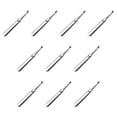 thumbnail image 2 of Vogacara Nail Cuticle Pusher Manual Stainless Steel Skin Remover Removing Dead Portable Fingernail Salon Toenail Manicure 10piezas, 2 of 6