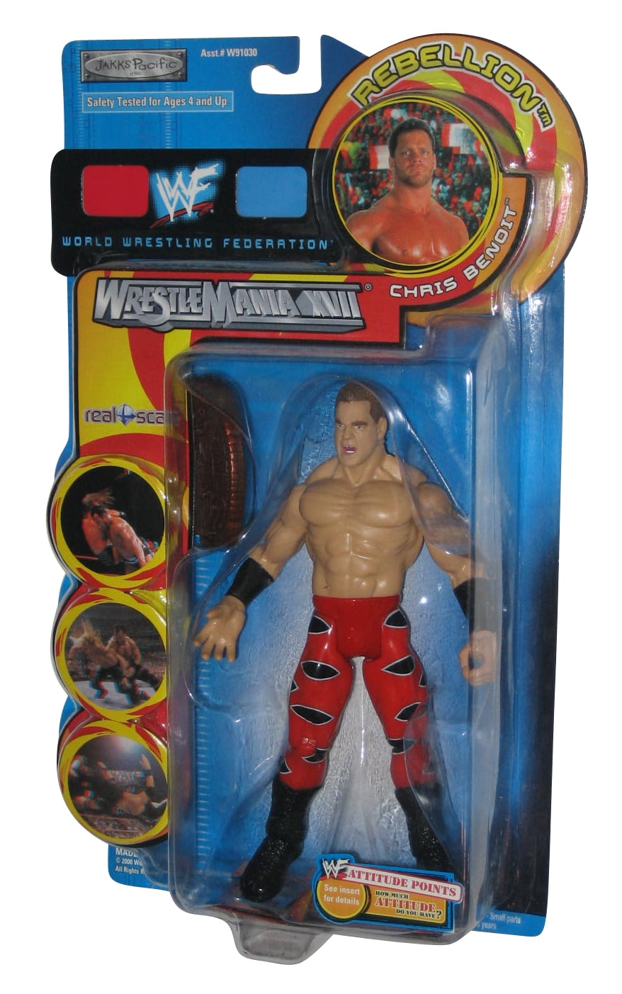 Details about   New WCW WWF WWE Chris Benoit Ring Giants 14 inch Wrestling Figure In Box JAKKS 