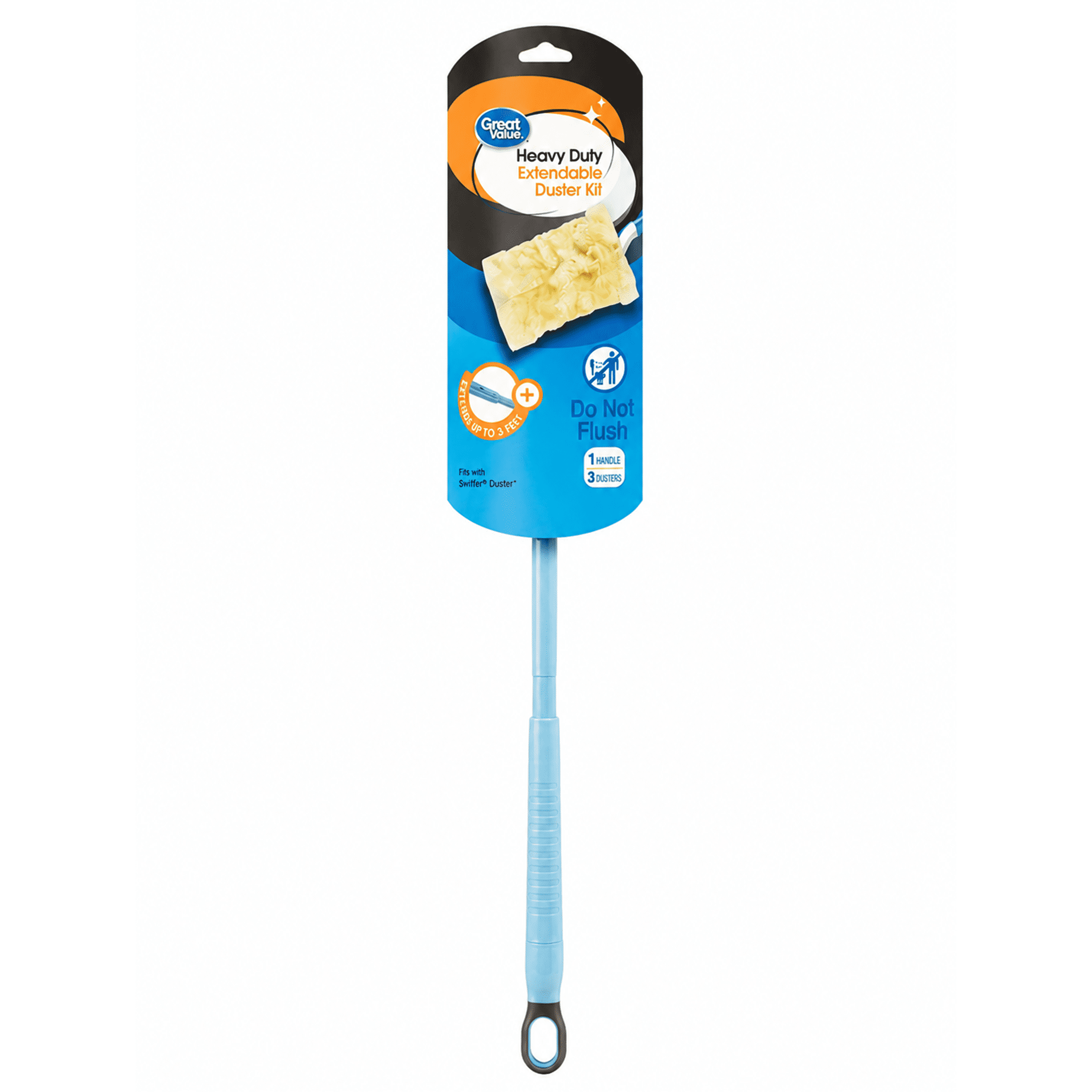EVRI Telescoping Duster, Extendable Handle, Attracts Dust and