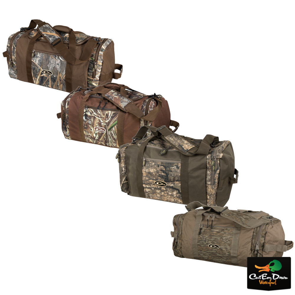 DRAKE WATERFOWL CAMO DUFFLE BAGS