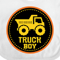 thumbnail image 4 of Inktastic Construction Truck Boy Childs Boys Baby Bib, 4 of 4