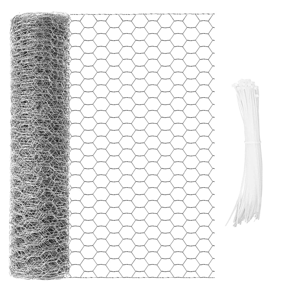 Chicken Wire Poultry Wire Netting Hexagonal Galvanized Mesh Garden
