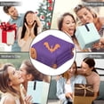 thumbnail image 5 of Wearable Blanket,Purple Halloween Pumpkins Bats and Spiders Hooded Wearable Flannel Blanket for Adults & Teens,Winter Poncho Shawl Wrap Cape Cozy Anti-Pill,50"x60", 5 of 5