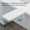 thumbnail image 1 of Armrest Pad Desk Computer Support Mouse Pad Wrist Support Arm Bracket Folding Keyboard Elbow Support Pad White, 1 of 7