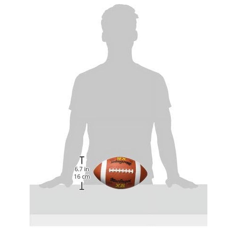 MacGregor® Official Size X2L Super Grip Rubber Football - Walmart.com