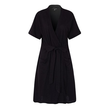 

Richie House Women s Short Sleeve Cotton Bathrobe Robe RHW2753-H-M