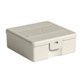 thumbnail image 3 of Caja de almacenamiento de escritorio para viajes al aire libre, almacenaje para acampada, organizador con tapa, caja de almacenamiento de herramientas Beige Pequeño DYNWAVEMX Organizador al aire libre, 3 of 8