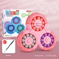 thumbnail image 1 of Cubo de frijol mágico giratorio para niños, rompecabezas para la yema del dedo, juego educativo creativo, Fidget Spinners, alivio del estrés, juguetes para niños, 1 of 4