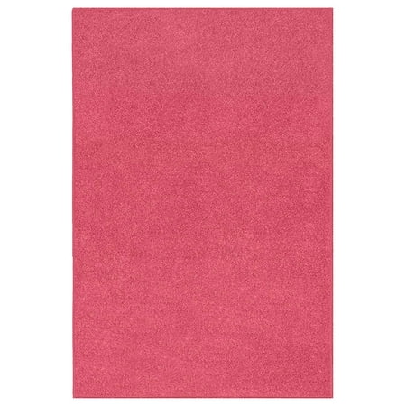 Southwestern Burgundy Area Rug - Starwars Collection Solid Color Area Rugs Pink - 4'x6'