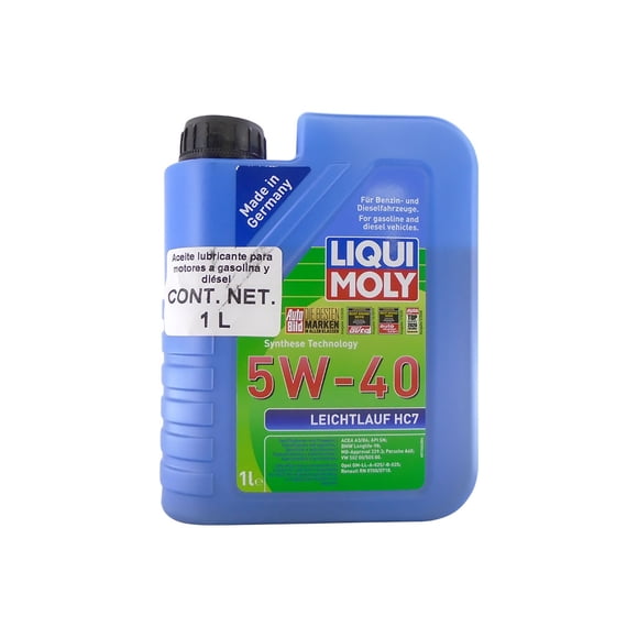 Aceite Sintético 5W40 API CF/SN 1 L Liqui Moly Leichtlauf
