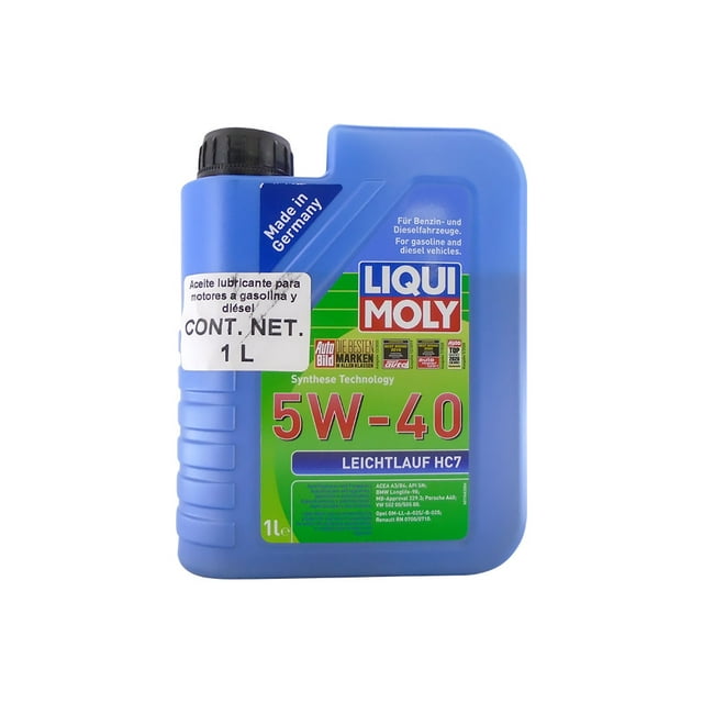 Aceite Sintético 5W40 API CF/SN 1 L Liqui Moly Leichtlauf