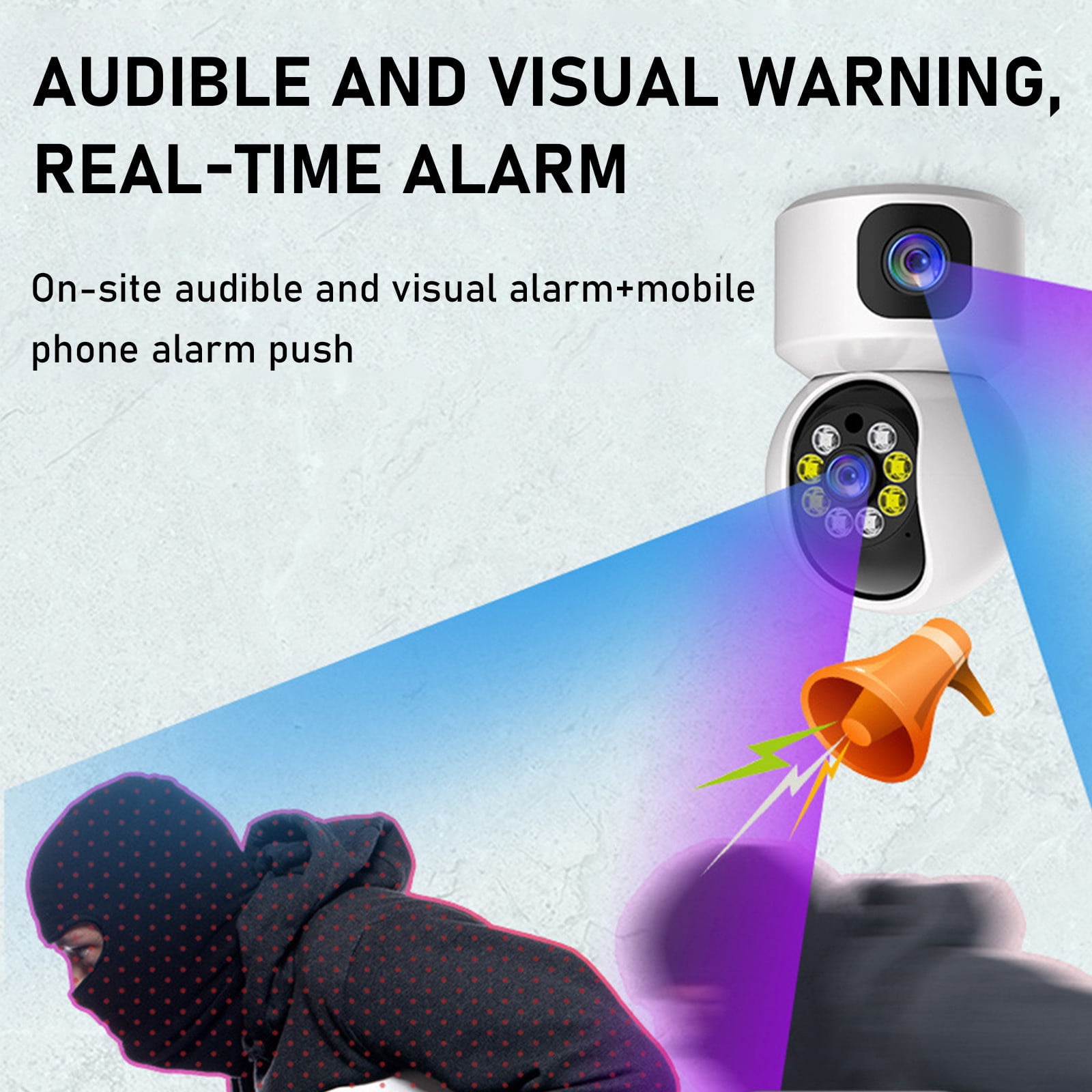 AZXY Wireless Security Camera,Smart Security Cameras,1080p Hd Night Vision Wifi Indoor Security Cameras,Mini Hidden Smart Pet Monitors for Home
