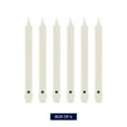 thumbnail image 2 of Colonial Candle Classics Unscented Taper Candle White, Dripless, 10 inch, 8 Hours Burn, Pack of 6, 2 of 6