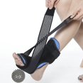thumbnail image 2 of Drop Foot Brace Adjustable Plantar Fasciitis Dorsal Night Splint Foot Support Ankle Stabilizer Orthotic Foot Pain Relief, 2 of 5