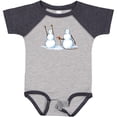 thumbnail image 3 of Inktastic Snowman Stickup with Hairdryer Boys or Girls Baby Bodysuit, 3 of 5