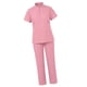 thumbnail image 3 of Uniforme de enfermera (top y pantalón) para quirófano, tienda de mascotas, cosmetología L rosa, 3 of 8