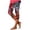 AD-Blue, variant on Women's 4th of July Leggings, Stretch High Waist American Flag Print Yoga Pants Summer Casual Knee Length Patriotic Legging Capris Blue XL