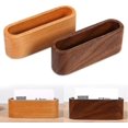 thumbnail image 2 of Tarjetero de madera, caja de almacenamiento de oficina, tarjeta de presentación Soporte, 2 of 4