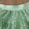 thumbnail image 6 of Byoo Little Girls' Star Print Tutu Dress Sleeveless Ruffled Tulle Graphic Party Dress Relaxed Fit Dressed for Kids, 6 of 7
