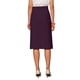 thumbnail image 3 of FALDA LÁPIZ CHIC Inspiradora para Mujeres con Cintura Alta y Abertura Trasera para Trabajo y Uso Casual S Púrpura, 3 of 5