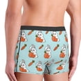 thumbnail image 3 of KLL Rabbit Is Eating Carrots Men's Cotton Boxer Briefs Underwear-Small, 3 of 8